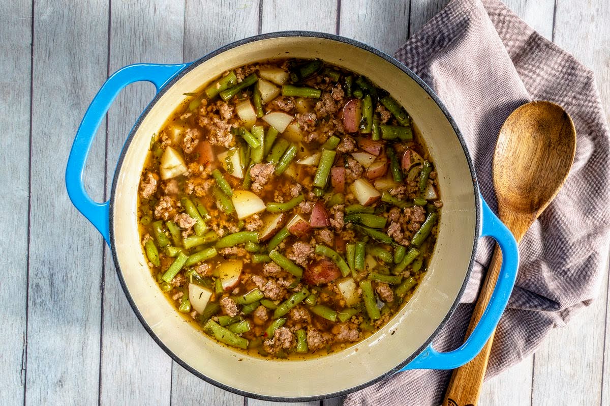 7 Ingredient Sausage and Vegetable Soup